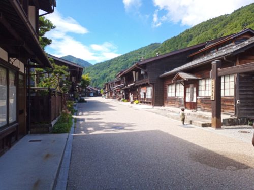 奈良井宿の風景1